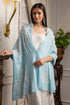 Victoria | Embroidered Wool Silk Stole